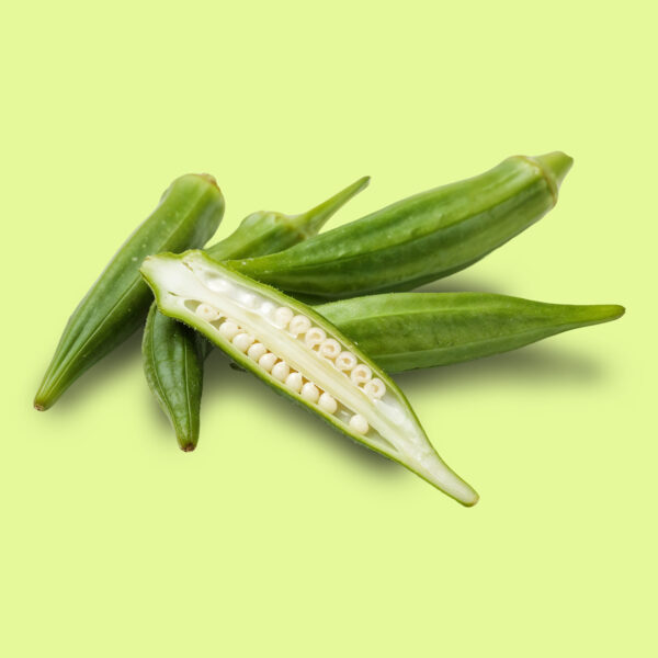 Okra Verde (Quimbombó, Quiabo)